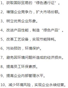 梧州
ISO14000認證意義